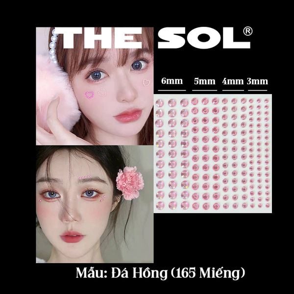  165 Miếng Dán Khuyên Tai - Khuyên Đá 