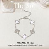  Lắc Tay Titan Blossom & White Lou - Mẫu 92 
