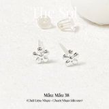  Bông Tai Nhựa 7K - BTN001 / BTN002 / BTN003 / BTN004 