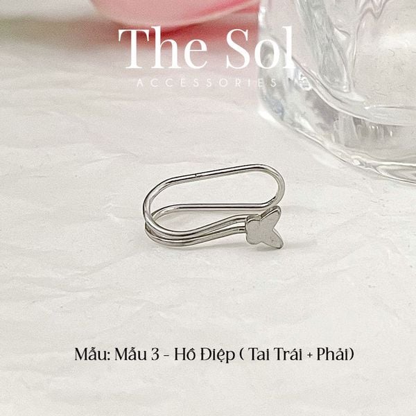  Kẹp Vành Hàn Quốc Kiểu 3 - The Butterfly 