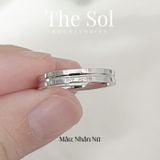  Nhẫn Titan Couple LOVE NOT FAIL 