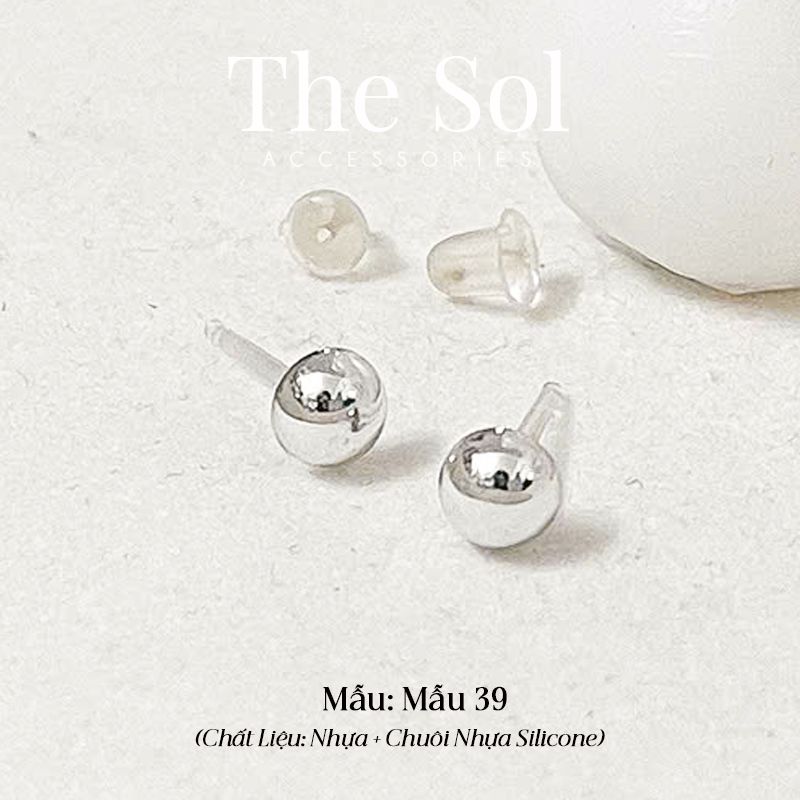  Bông Tai Nhựa 7K - BTN001 / BTN002 / BTN003 / BTN004 