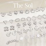  Bông Tai Nhựa 7K - BTN001 / BTN002 / BTN003 / BTN004 