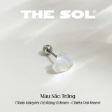  Khuyên Tai Titan Unisex Colorful Heart - 1 Chiếc 