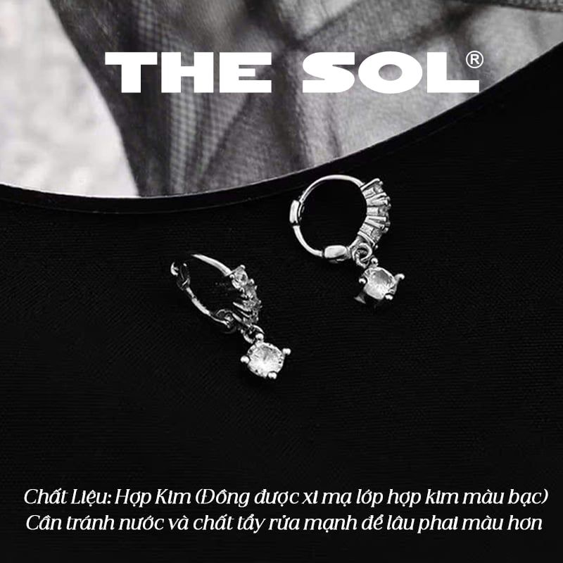  Khuyên Tai Hợp Kim Unisex The Sophie - Mẫu 177 