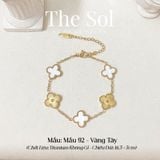  Lắc Tay Titan Blossom & White Lou - Mẫu 92 