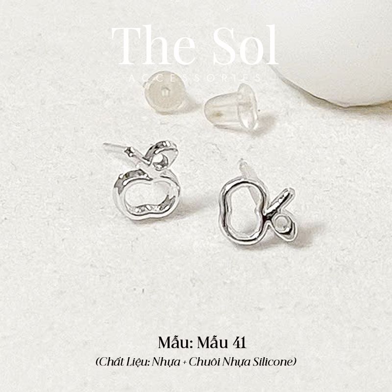  Bông Tai Nhựa 7K - BTN001 / BTN002 / BTN003 / BTN004 