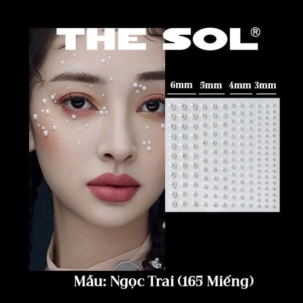  165 Miếng Dán Khuyên Tai - Ngọc Trai 