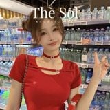  Choker Hàn Quốc Bling Heart 