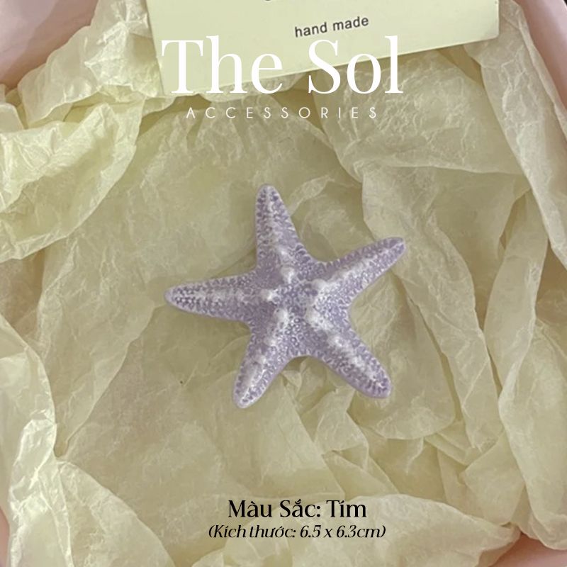  Kẹp Tóc Sao Biển Sắc Màu 
