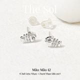  Bông Tai Nhựa 7K - BTN001 / BTN002 / BTN003 / BTN004 