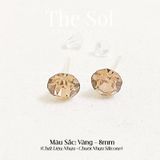  Bông Tai Nhựa Màu Sắc 