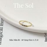  Nhẫn Hàn Quốc 25K - Mẫu 40 
