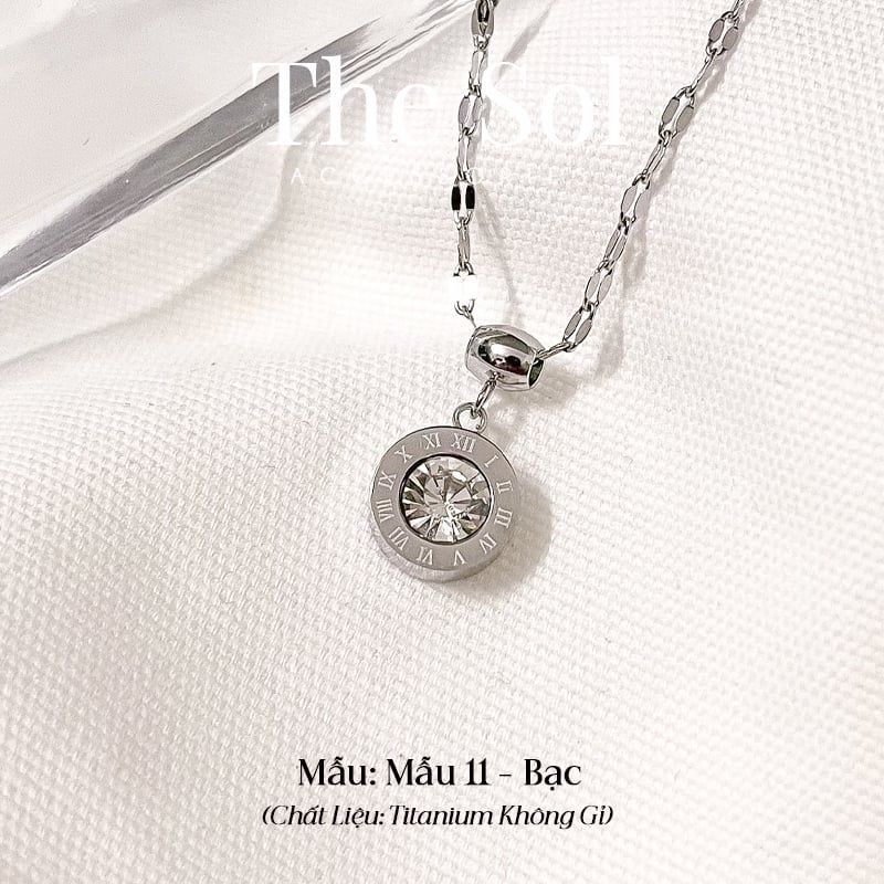  Dây Chuyền Titan Diamond Roman - Mẫu 11 