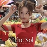  Choker Hàn Quốc Bling Heart 