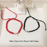  Lắc Tay Hàn Quốc White Quartz 
