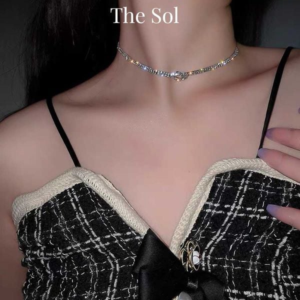  Choker Đính Đá The Knot 