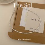  Dây Chuyền Ngọc Trai Basic Pearl - 4mm 