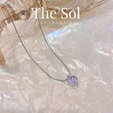  Dây Chuyền Hàn Quốc Diamond Heart 
