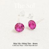  Bông Tai Nhựa Màu Sắc 