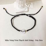  Lắc Tay Hàn Quốc White Quartz 