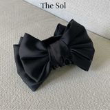  Kẹp Gắp Hàn Quốc Satin Bow 