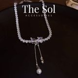  Choker Hàn Quốc Diamond Bow 