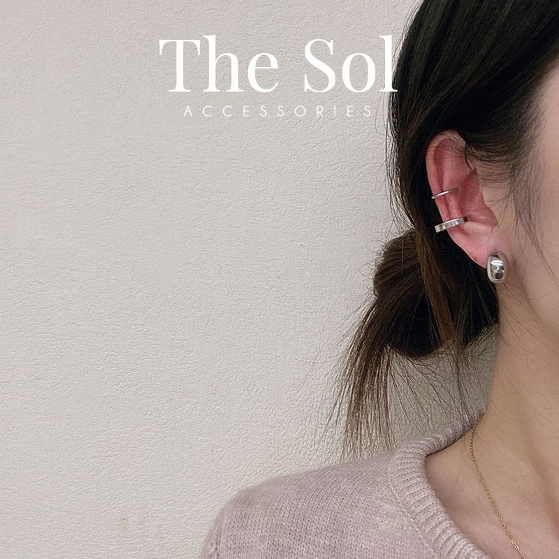  Bông Tai Hàn Quốc Metal Drop 