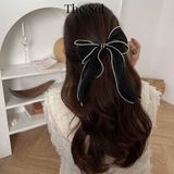 Kẹp Tóc Hàn Quốc The Chiffon Bow 