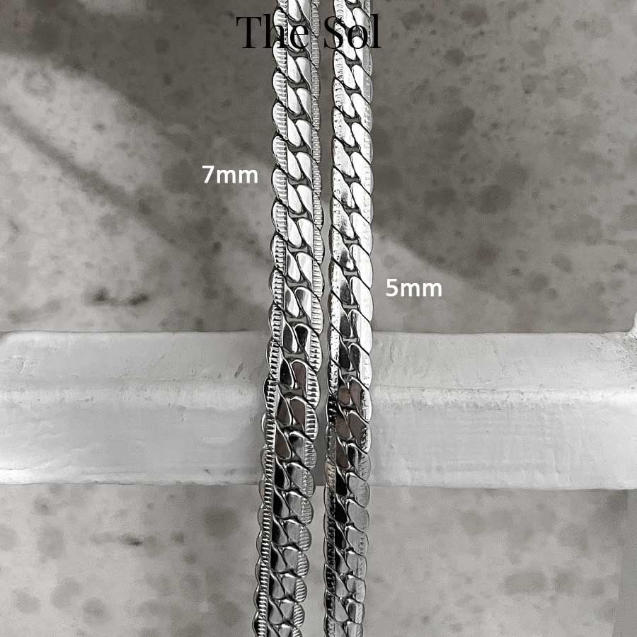  Dây Chuyền Titan Unisex Basic Chain 0.7cm 