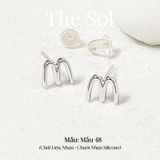  Bông Tai Nhựa 7K - BTN001 / BTN002 / BTN003 / BTN004 