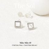  Bông Tai Nhựa 7K - BTN001 / BTN002 / BTN003 / BTN004 