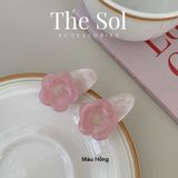  Kẹp Tóc Hàn Quốc Aragonite Flower - 1 Chiếc 