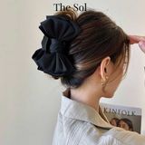  Kẹp Gắp Hàn Quốc Satin Bow 
