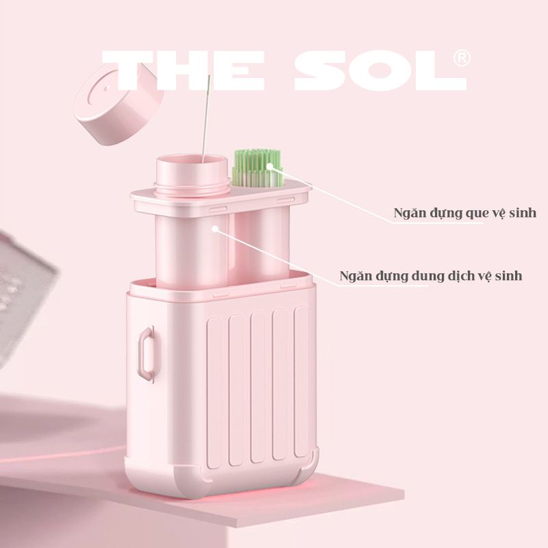  Hộp 180 Que Vệ Sinh Lỗ Xỏ Khuyên Tai 