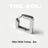  Khuyên Tai Titan Unisex The Thick Square 