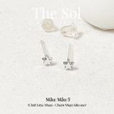  Bông Tai Nhựa 7K - BTN001 / BTN002 / BTN003 / BTN004 