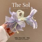  Kẹp Gắp Hàn Quốc Lily Flower 