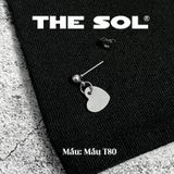  Khuyên Tai Titan Unisex The Heart - Mẫu T80 