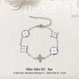  Lắc Tay Titan White Louis Rhombus & Circle - Mẫu 115 