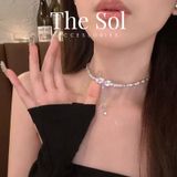  Choker Hàn Quốc Diamond Bow 
