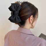  Kẹp Gắp Hàn Quốc Satin Bow 