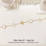  Lắc Tay Titan White Louis Rhombus & Circle - Mẫu 115 