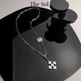  Dây Chuyền Titan Unisex Arrow Pendant - Mẫu 20 