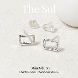  Bông Tai Nhựa 7K - BTN001 / BTN002 / BTN003 / BTN004 