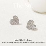  Bông Tai Seropi Diamond Heart - Mẫu 53 