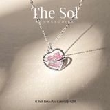  Dây Chuyền Bạc Pinky Heart 