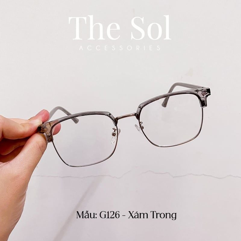  Kính Gọng Kim Loại 9536 