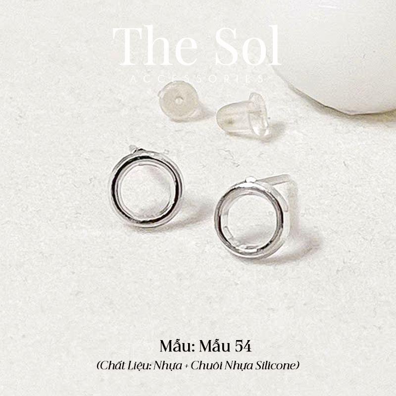  Bông Tai Nhựa 7K - BTN001 / BTN002 / BTN003 / BTN004 