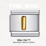  Charm Titan Italian Bracelet - Charm Chữ Cái 